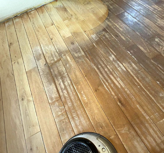 poncage de parquet
