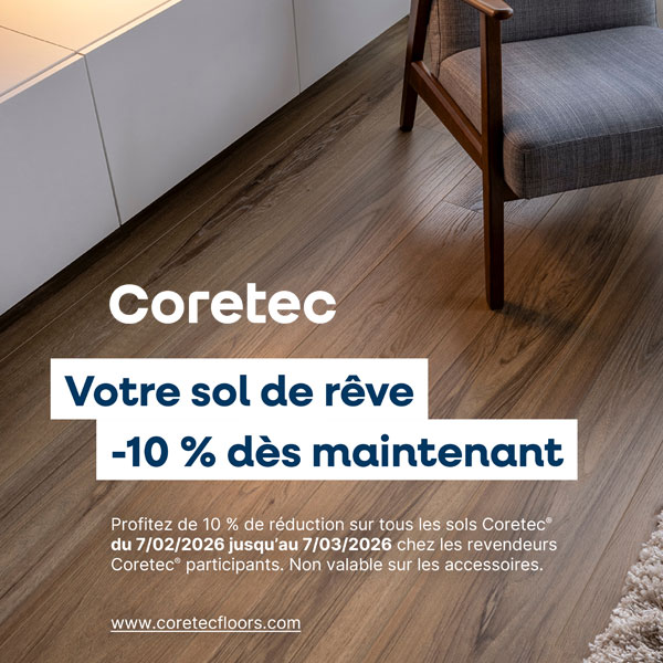 10% de réduction chez Coretec