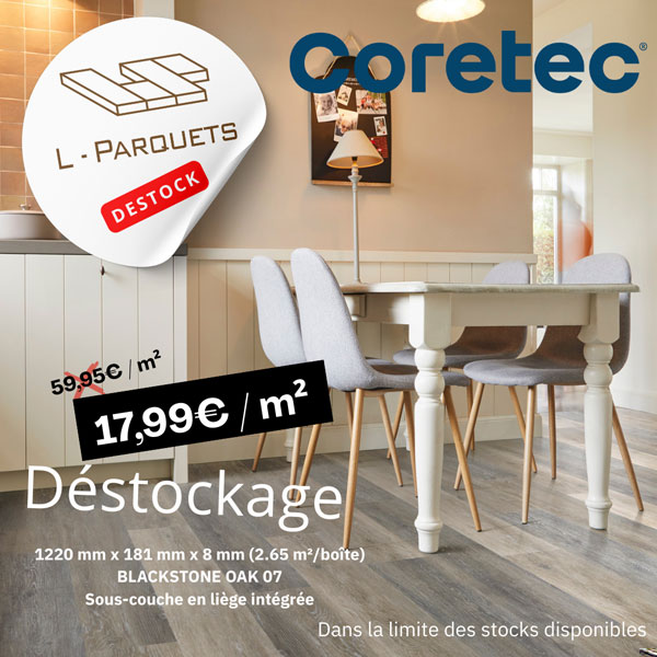 déstockage COREtec